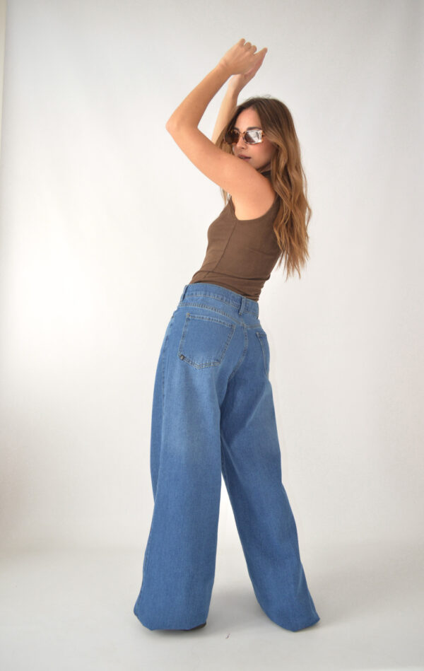 Jeans Maxi Wide Leg ART 997 - Imagen 6
