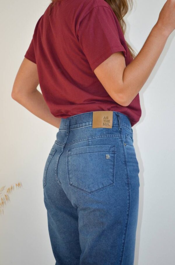 Jeans Flare tiro medio rígido ART 999 - Imagen 3