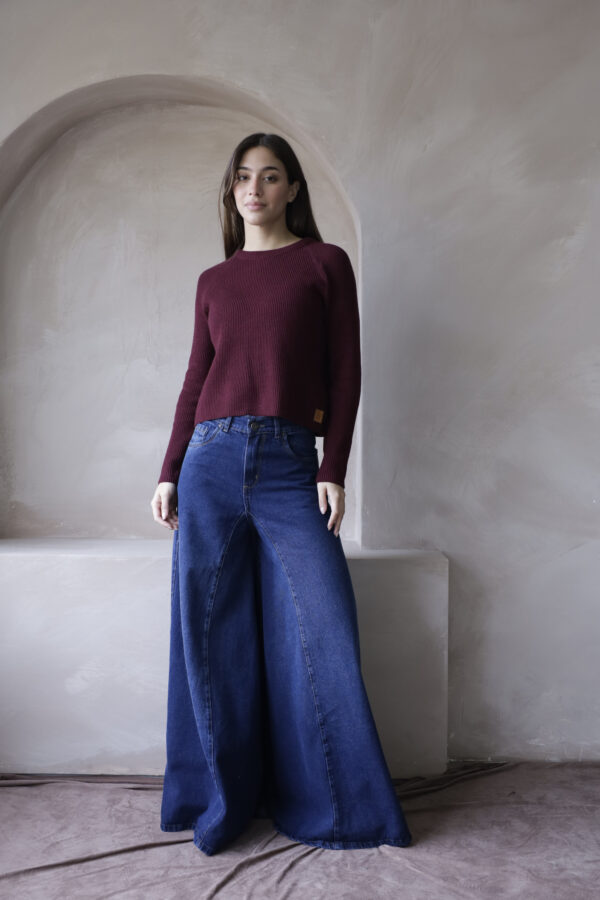 Maxi wide pierna súper ancha  ART 1009 - Imagen 2