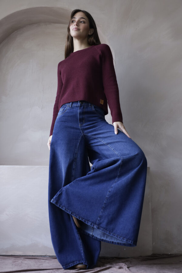 Maxi wide pierna súper ancha  ART 1009 - Imagen 3