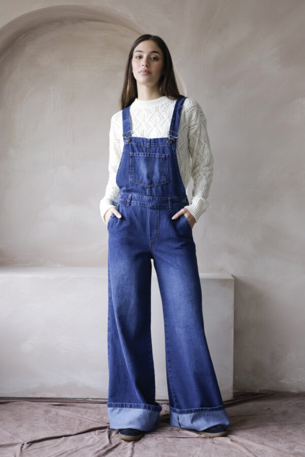 Jardinero wide leg ART 1008 - Imagen 2