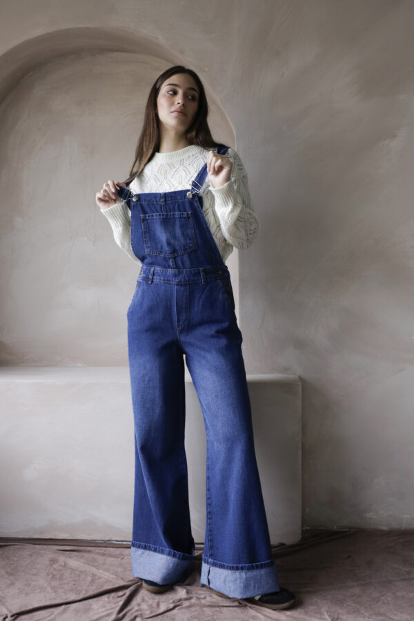 Jardinero wide leg ART 1008 - Imagen 4