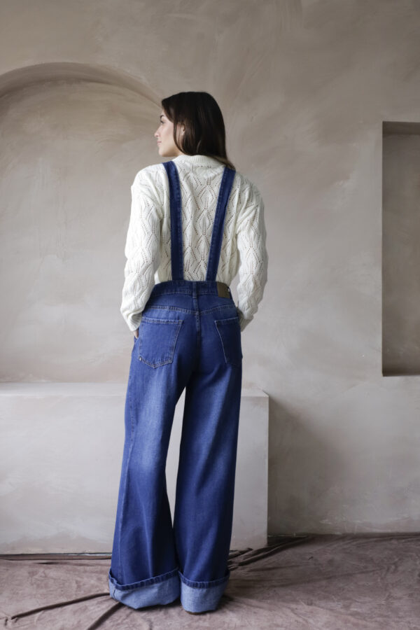 Jardinero wide leg ART 1008 - Imagen 3